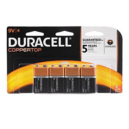 Duracell MN16B4DW 9V Battery (4 Pack)