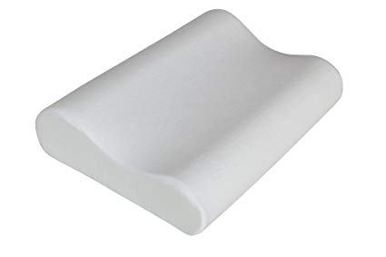 Signature Sleep Contour Memory Foam Pillow with CertiPUR-US Certified Foam, Removable Pillow Cover, Standard Size