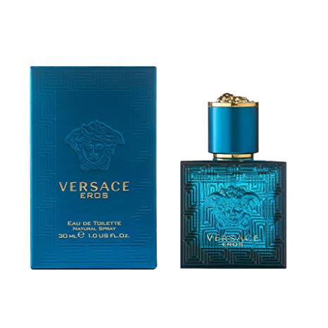 Versace Eau de Toilette Spray for Men, Eros, 1 Ounce