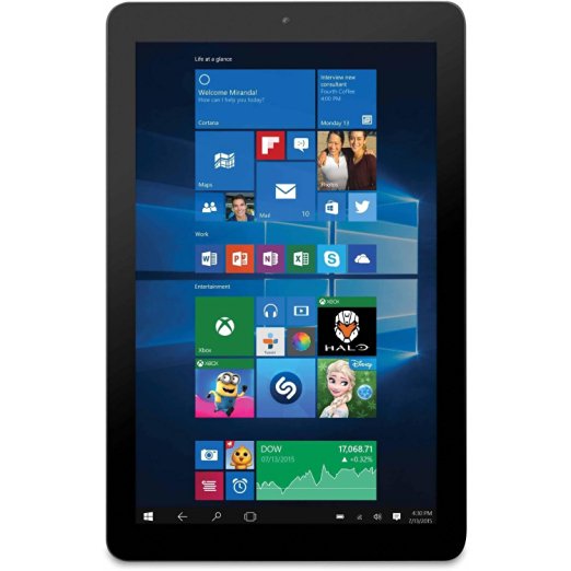 2016 Newest RCA Cambio 10.1" 2-in-1 Touchscreen Tablet PC, Intel Atom Z3735F Quad-Core Processor, 2GB Memory, 32GB eMMC, Webcam, WIFI, Bluetooth, Windows 10