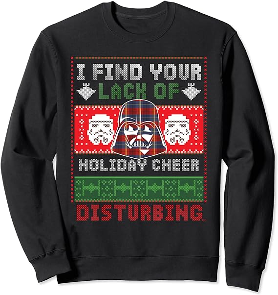 Star Wars Darth Vader Ugly Christmas Sweater Sweatshirt