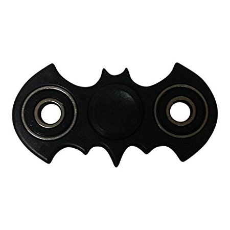 Original, batman, fidget spinner finger toy, high speed, relieves stress, anxiety, ADD, ADHD, spins quiet and smooth, portable, great gift, for adults and kid use, many colors