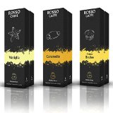 Nespresso Compatible Capsules - Sweet Flavors Pack 60 Pods - Fit to All Nespresso Original Line Machine - By Rosso Caffe - 60 Days Satisfaction Guarantee