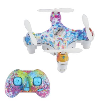 Mini Pocket Height-Hold Beginner Drone, SainSmart Jr. 2.4 GHz RC Nano Quadcopter With Intelligent Fixed Altitude, 3D Flip, One-Key Landing and Take Off