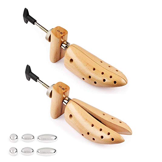 FootFitter Premium Professional 2 Way Shoe Stretcher Set- Pair of Shoe Stretchers