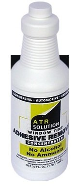 ATR Solution® - Window Tint film Adhesive Remover - 1 Bottle (32 Oz) - Concentrate