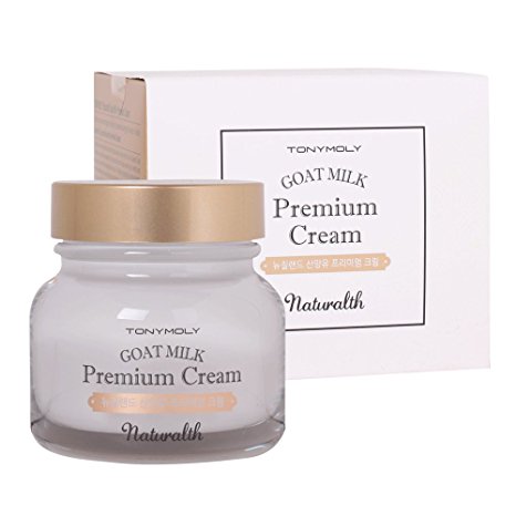 [TONYMOLY] Naturalth Goat Milk Moisture Skin Care (5. Premium Cream 60ml)