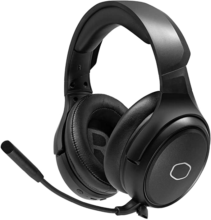 Cooler Master MH670 Wireless Gaming Headset with Virtual 7.1 Surround Sound - PC & Console Compatible with 50mm Neodymium Audio Drivers, Ultra-Clear Boom Mic and Portable Frame - USB Type A/C / 3.5mm