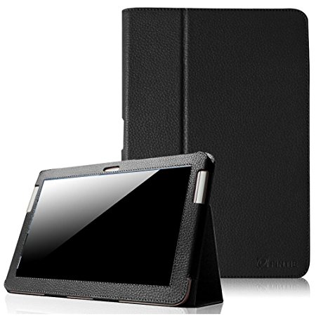 Fintie Slim Fit Folio Case Cover for Samsung Galaxy Tab 2 10.1 inch Tablet - Black