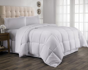 Martha Clyne Year Round Down Alternative Comforter Duvet  FullQueen Size White