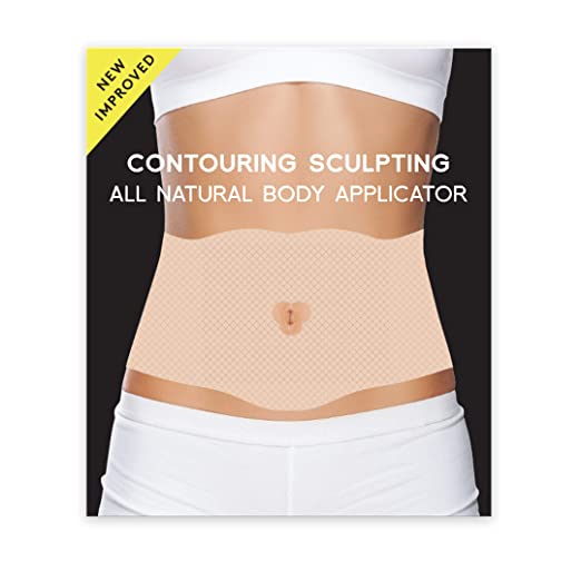 All Natural Contouring Body Applicator Tummy Sculpting Wrap for Definition – Easy to Use New and Improved Body Applicator Wrap (6 WRAPS)