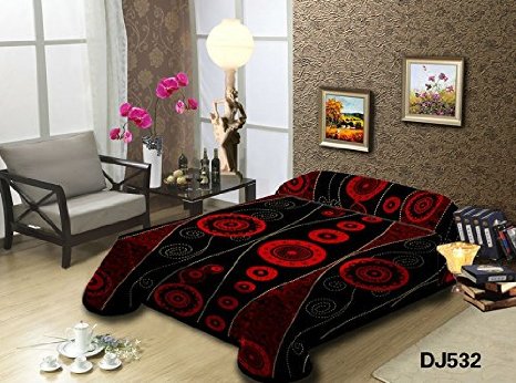3D embossed Bed Blanket, Korean Mink, All Year Round, Vivid color, Luxurious mink Blanket in Luxurious gift Bag ,Full Queen Bed, 75"Wx90"L . Over Sized Throw blanket