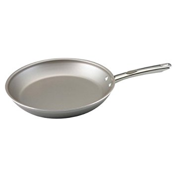 Farberware Specialties Aluminum Nonstick 12-Inch Skillet, Platinum