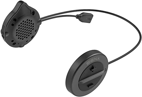 Sena Unisex-Adult Snowtalk 2 - Universal Bluetooth Headset for Snow Helmets with Built-In Wireless Intercom (Black, One Size)
