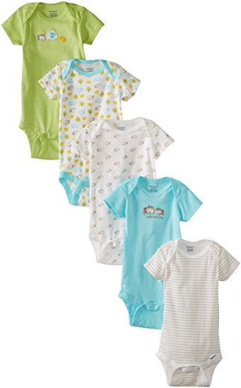 Gerber Unisex Baby 5 Pack Onesies