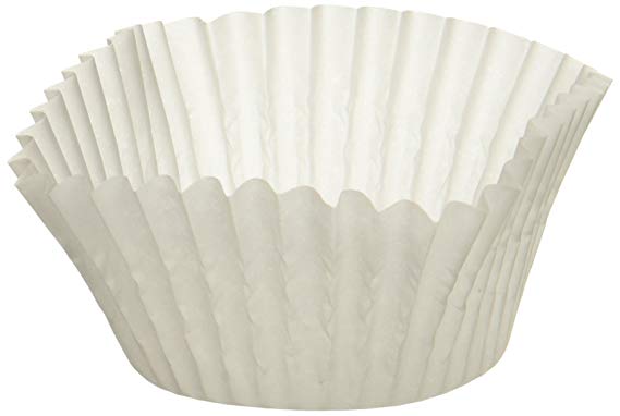A World of Deals Best Quality Standard Size White Cupcake Paper - Baking Cup - 4 Packs Cup Liners 500 Pcs