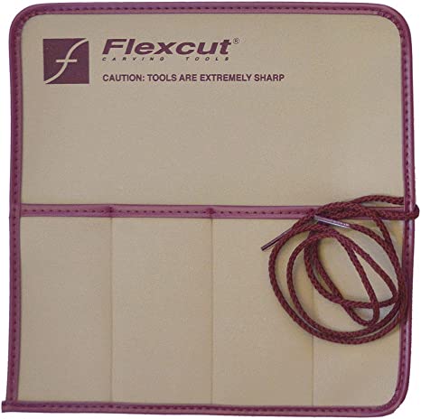 Flexcut Knife Roll, with Four Pockets, 3.4 Oz (KN00)