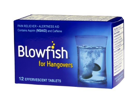 Blowfish for Hangovers 12 Tablets