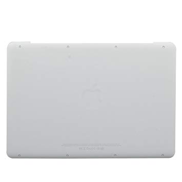 Eathtek Replacement Lower Bottom Case Cover for Apple Macbook A1342 13" 08 09 10 series, Compatible part number 604-1033 (White)