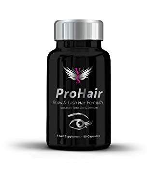 Hair Growth Supplements to Prevent Hair Loss and Promote Stronger, Thicker, and Healthier Hair with Added Biotin, Zinc and Selenium Specially Formulated to Also Enhance Brows and Lashes - 60 Capsules