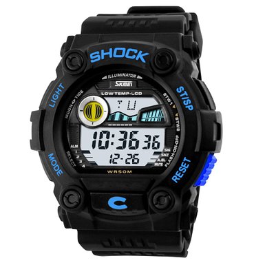 Unisex Fashion Sport Watch Multifunction Multi-colour Led LAnalog Digital Waterproof Alarm Wristwatch