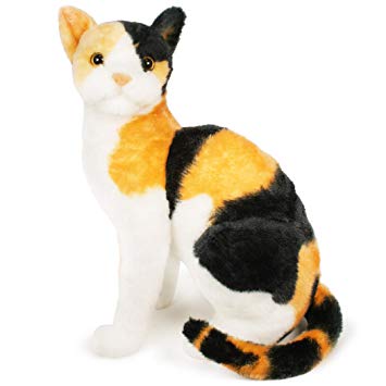 VIAHART Catalina The Calico Cat | 13.5 inch Stuffed Animal Plush | by Tiger Tale Toys
