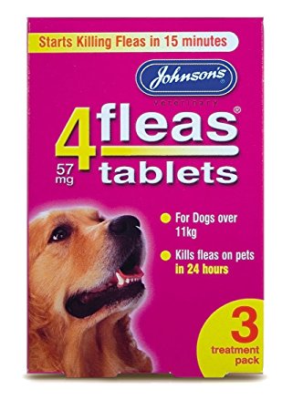 Johnsons Veterinary Products 19-0295 Tablets for Dogs Treatment, Large, Set of 3