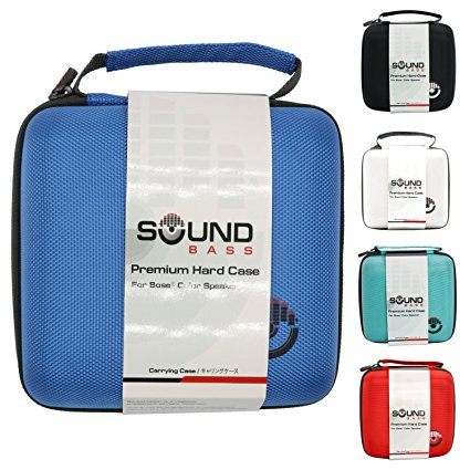 Soundbass - Blue Premium Hard Case For Bose Soundlink Color Wireless Bluetooth Speaker Carrying Travel Storage Case Bag