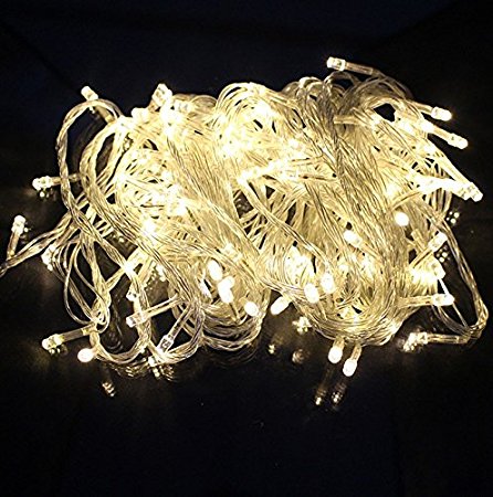 Alkbo string lights Decorative Christmas Lights Party Festival Twinkle String Home Tree 20M 66FT 200 LED Warm white