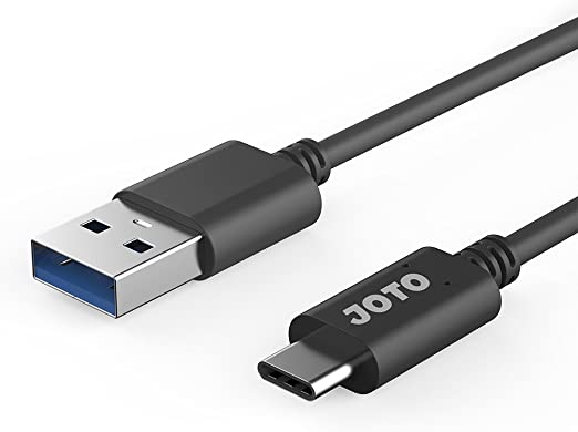 (10 ft)JOTO USB-C to USB A Cable, USB-C 3.1 Type-C Male to USB 3.0 Type A Male Charging Cable Data Cable for iPad Pro 12.9 3rd Gen/iPad Pro 11, Galaxy S10 S10Plus Tab S3 Nintendo Switch -Black