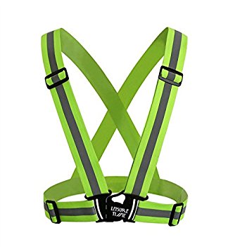 Veatree Reflective Vest- High Visibility And Multi-Purpose Adjustable Reflective Gear Great For Nighttime Outdoor Exercise/ Working