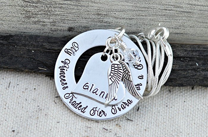 In loving memory - In memory of - remembrance jewelry- Loss of a child - loss of daughter - loss of baby -baby memorial-memorial jewelry