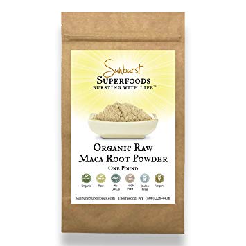 Sunburst Superfoods Maca Root Powder - 1lb | Imported from Peru | Smoothies & Shakes |100% Pure Organic Vegan Non-GMO Gluten-Free