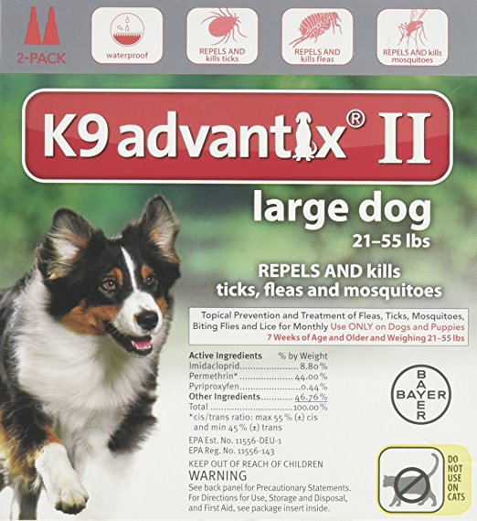 K9 Advantix II Large Dog 2-Pack