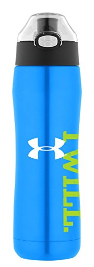 Under Armour Beyond 18 Ounce Vacuum Insulated Bottle with Flip Top Lid, Electric Blue