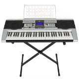 61 Key Electronic Music Keyboard Electronic Piano With X Stand LCD Display Screen