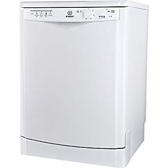 Indesit DFG15B1 Slimline Dishwasher - White