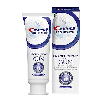 Crest Pro-Health Gum and Enamel Repair Toothpaste, Intensive Clean, 3.7 oz