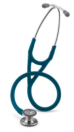 3M Littmann 6157 Cardiology IV Stethoscope, Standard-Finish Chestpiece, 27", Caribbean Blue Tube