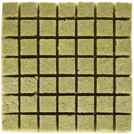 Rockwool Starter Cubes (49 Cubes (1/2 Sheet of 1.5"))