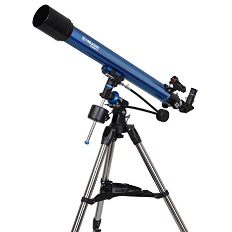 Meade Instruments 216001 Polaris 70 EQ Refractor Telescope (Blue)