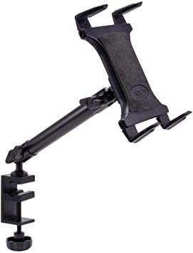 ARKON Heavy Duty Tablet Clamp Mount for Desks or Treadmills for iPad Pro iPad Air iPad Retail Black