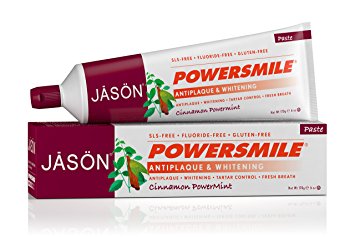 JASON Powersmile Toothpaste, Cinnamon Powermint, 6 Ounce