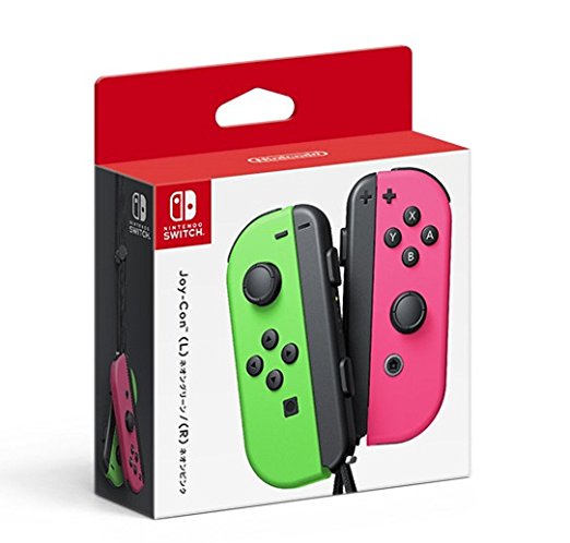 (Japan Import) Splatoon 2 Neon Green/Neon Pink Joy-Con (L/R)