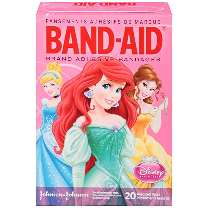 Band-Aid Bandages - Princess - 20 ct - 2 pk