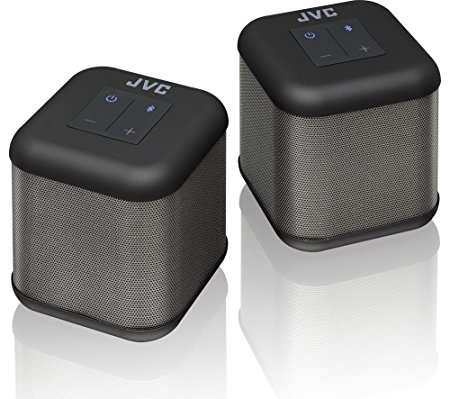 JVC SP-AT3-B Portable Wireless Speakers - Black