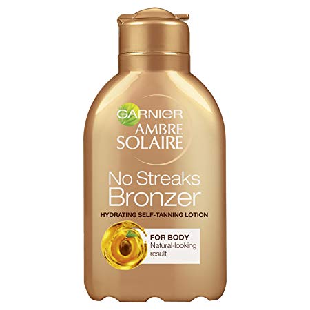 Garnier Ambre Solaire No Streaks Bronzer Self Tan Lotion, 150 ml