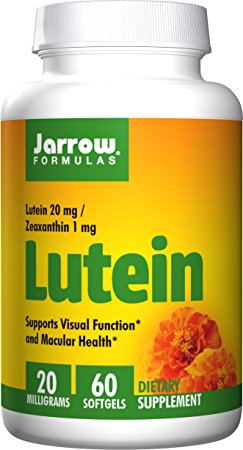 Jarrow Formulas - Lutein 20 mg 60 softgels (Pack of 2)