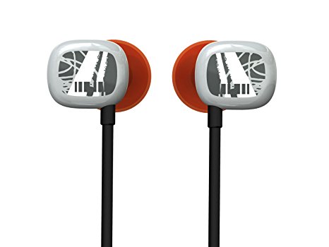 Ultimate Ears 100 Noise-Isolating Earphones - Grey/Red (Discontinued by Manufacturer)