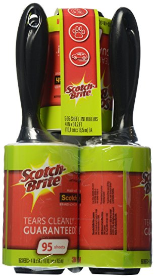 Scotch-Brite Lint Roller, 5 Count